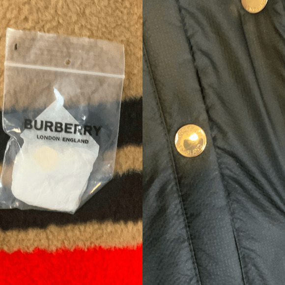 Burberry Teddy Sherpa Style Kettlewell Jacket New - Picture 6 of 10